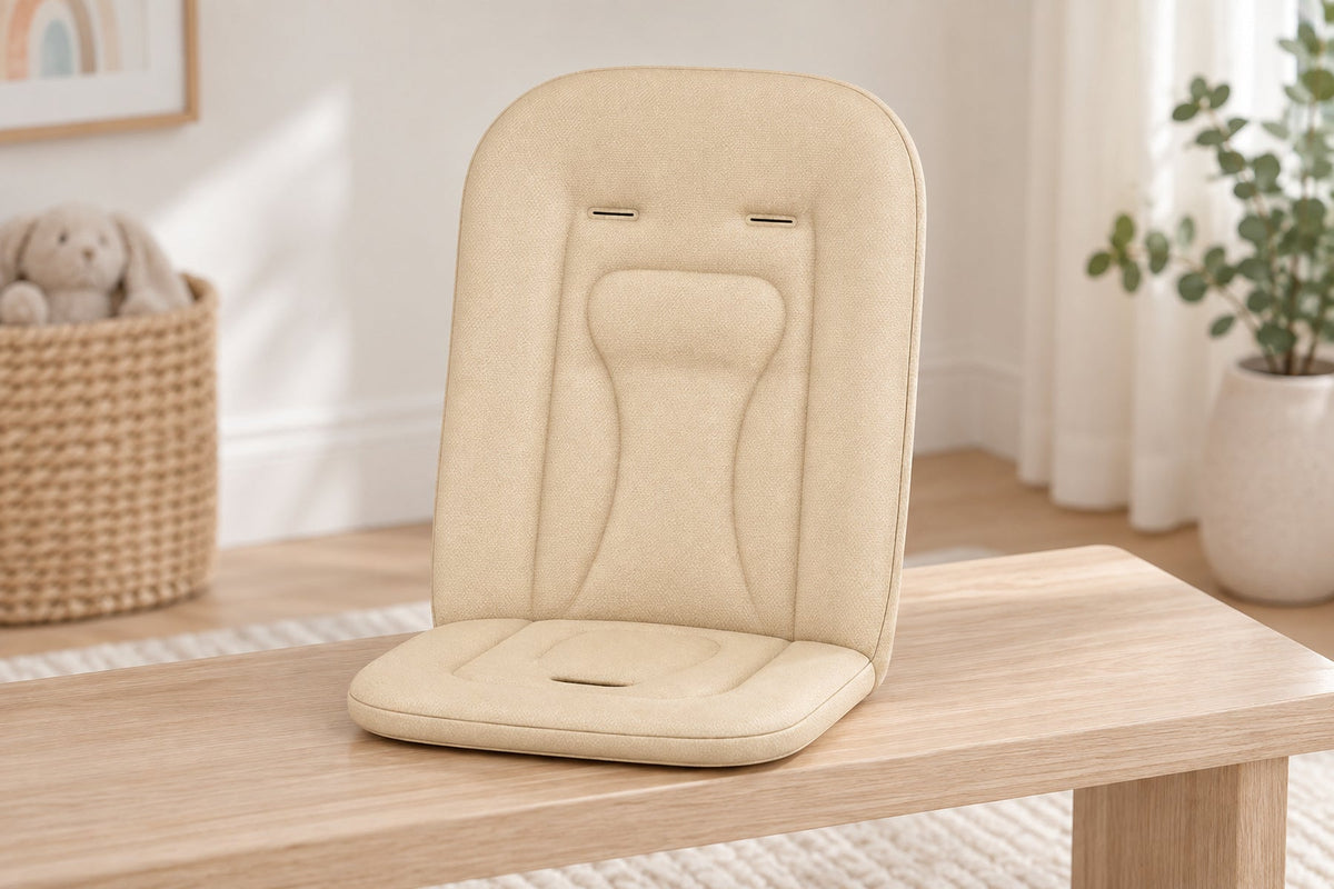 Coussin d'assise antidérapant pour tour d'apprentissage