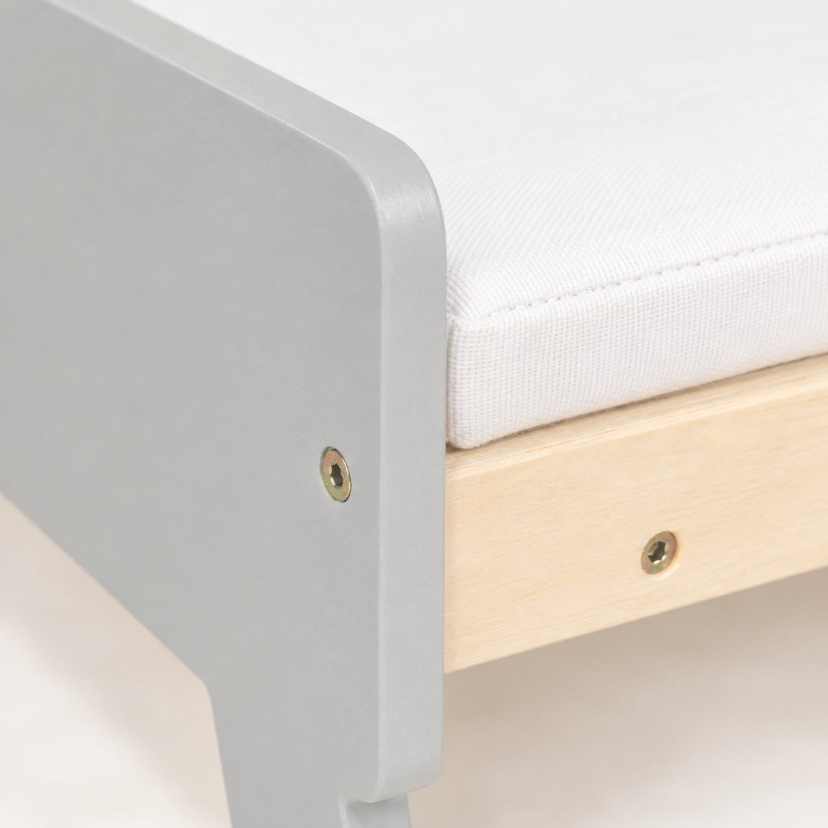 Lit Montessori évolutif 2-en-1 — lit et canapé, matelas inclus