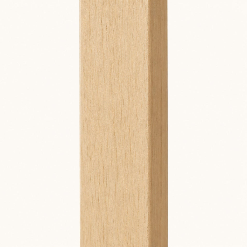 Lit Montessori au sol 70 x 140 cm — cadre bas en bois massif