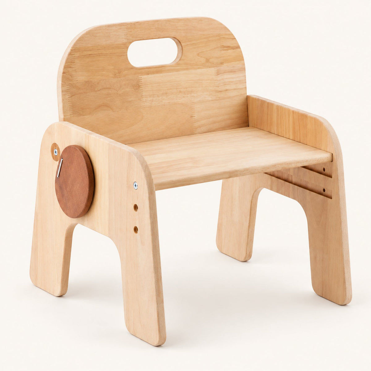 Chaise enfant évolutive en bois — réglable 3 positions