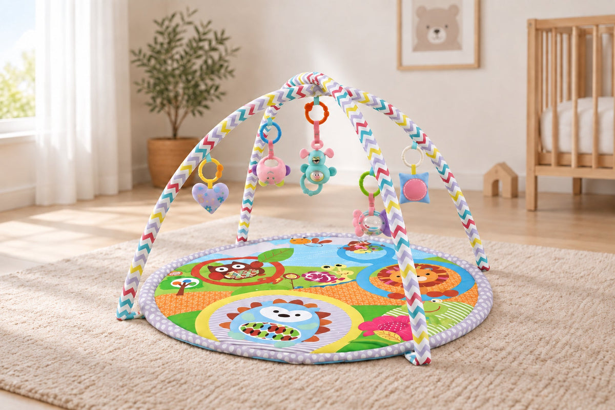 Tapis de jeu épais réversible 180 x 200 cm