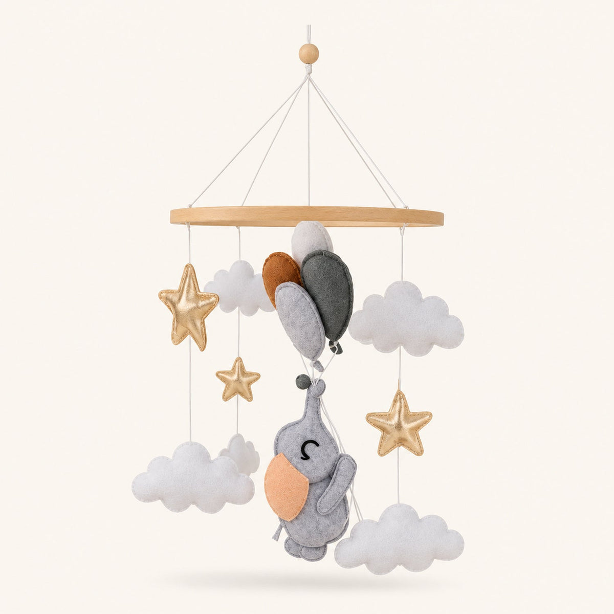 Lot de 3 mobiles Montessori — Munari, octaèdres et Gobbi